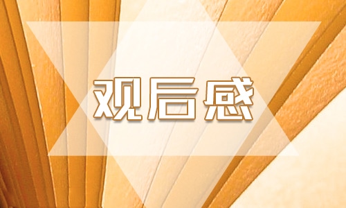 《建党伟业》观后感心得体会500字